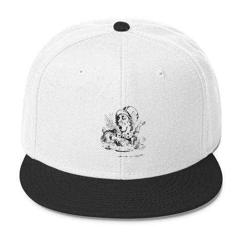 Mad Hater Wool Blend Snapback Hat (Free shipping)