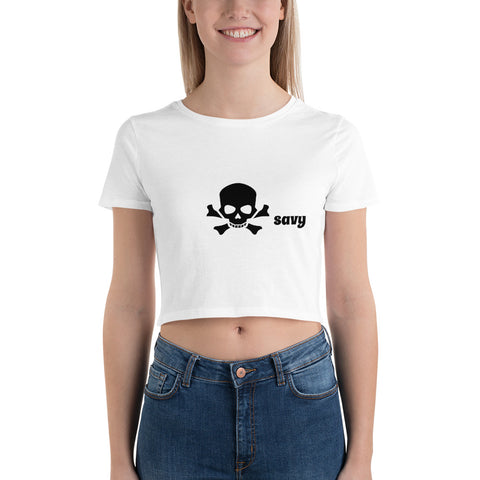 Savy designer Women’s Crop Tee
