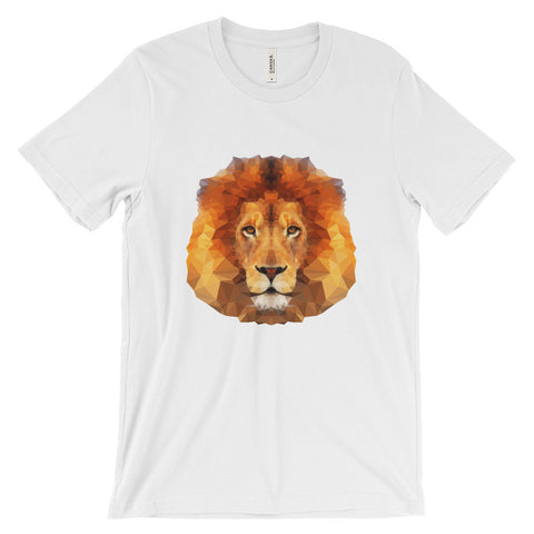 Geometric  designer Lion Unisex short sleeve t-shirt (Free shipping)