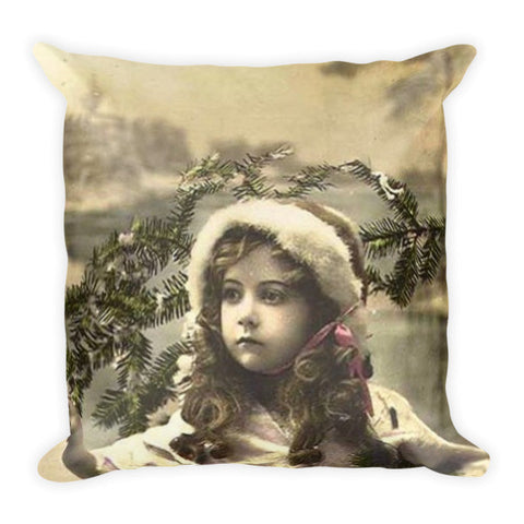Vintage art pillow