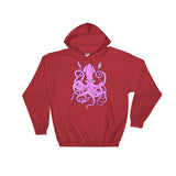 Pink Squid Diver Collection Hooded Sweatshirt  (Free Shipping)