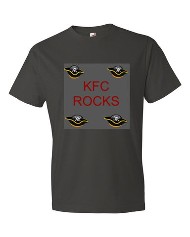 KFC ROCKS !!!!  Short sleeve t-shirt new smoke style