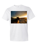 SUNSET DOGY  Short sleeve t-shirt (Free shipping)