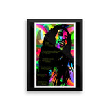 Bob Marley Quotes Framed poster (Free shipping)