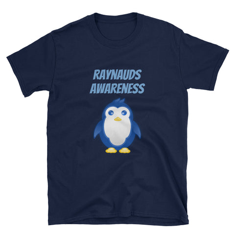 Raynauds Awareness Short-Sleeve Unisex T-Shirt (Free shipping)