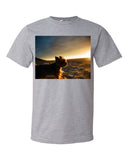 SUNSET DOGY  Short sleeve t-shirt (Free shipping)