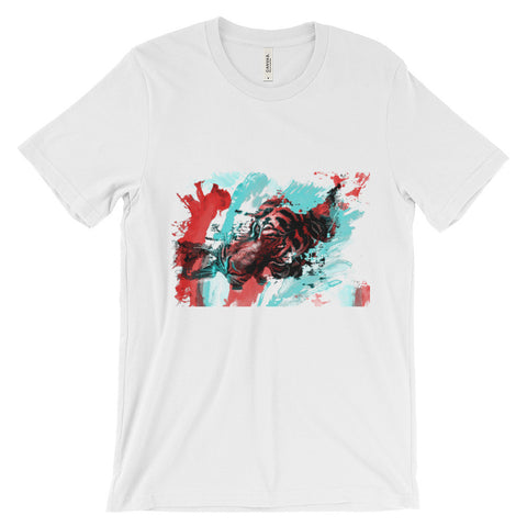 Splash Tiger designer Unisex short sleeve t-shirt (Free shipping)