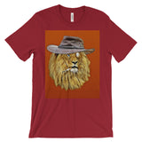Cool lion design Unisex short sleeve t-shirt (Free shipping)