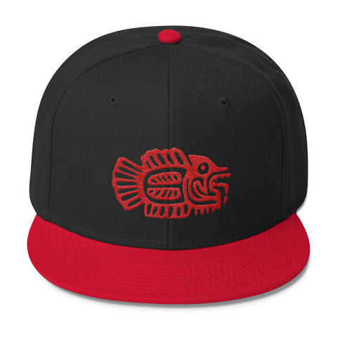 The Aztec Collection Cool Fish Wool Blend Snapback Hat  (Free shipping)