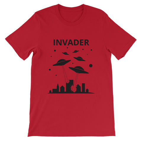 Invader Short-Sleeve Unisex T-Shirt (Invader collection, free shipping)