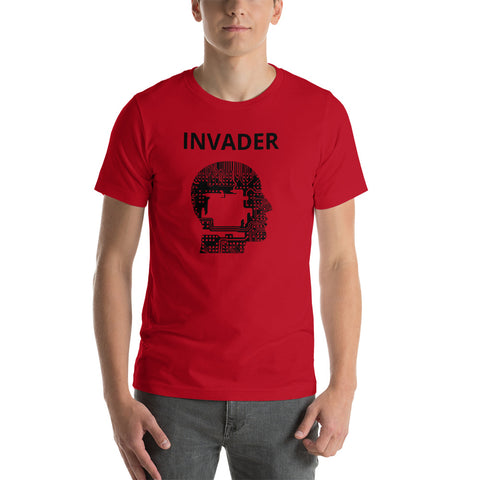 Invader electronic 1 Short-Sleeve Unisex T-Shirt (Free shipping)
