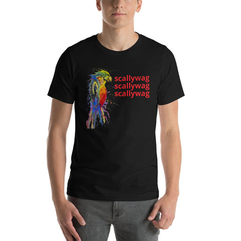 Scallywag parrot Short-Sleeve Unisex T-Shirt