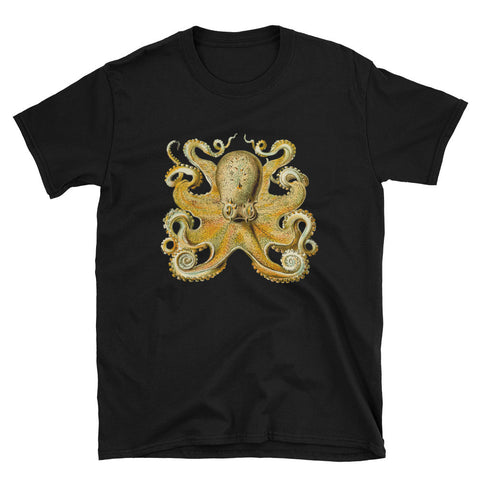 Golden Octopus Diver Collection Unisex T-Shirt  (Free Shipping)