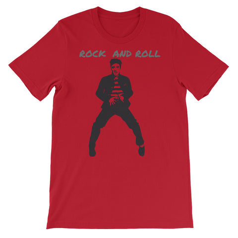Rock and Roll Elvis Short-Sleeve Unisex T-Shirt  (Free shipping)