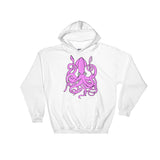 Pink Squid Diver Collection Hooded Sweatshirt  (Free Shipping)