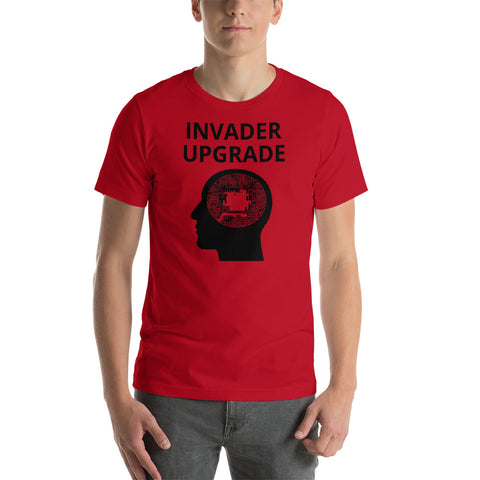 Invader upgrade Short-Sleeve Unisex T-Shirt (Free shipping )