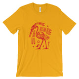 The Aztec Collection Anubis Bird Unisex short sleeve t-shirt (Free shipping)