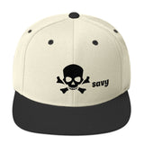 Savy pirate design baseball cap