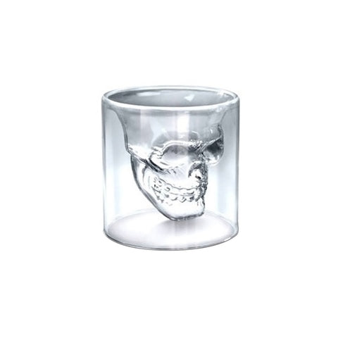 Creative Crystal Pirate Skull Shot Glass Wine Cup Drinking Glasses